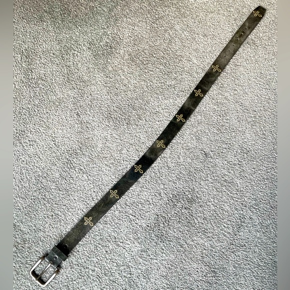 A Justin leather belt, size 36 - Picture 2 of 6